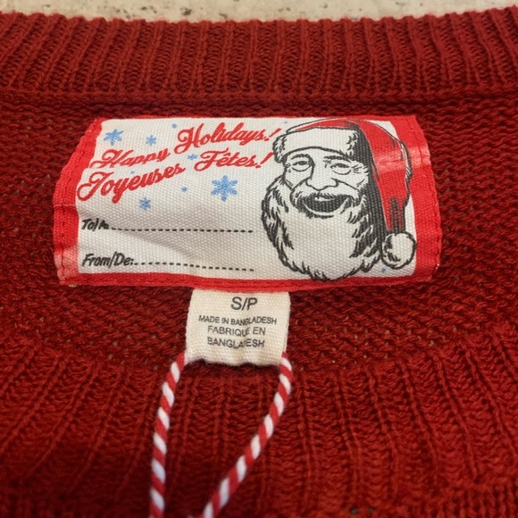 "Let's Get Elfed Up" Ugly Christmas Sweater, NWT - Picture 7 of 8